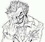 Coloring Pages Villain Super Library Clipart Joker sketch template