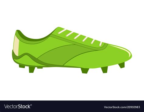 colorful cartoon soccer boots royalty  vector image
