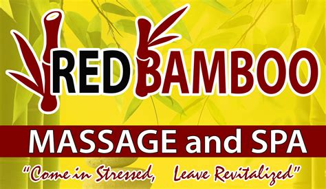 red bamboo massage  spa home