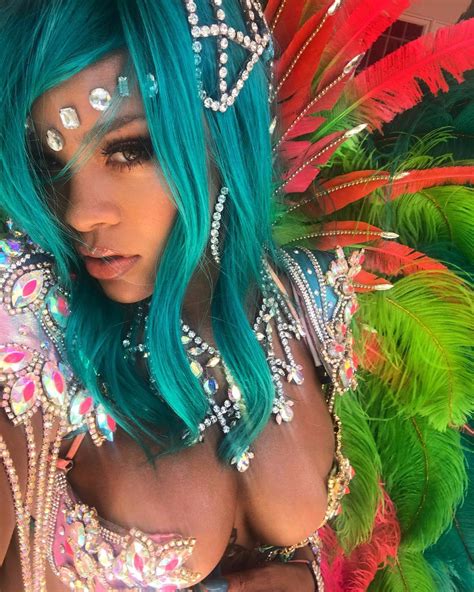 Rihanna Shows Off Her Amazing Figure In Very Sexy Bejewelled Bikini And