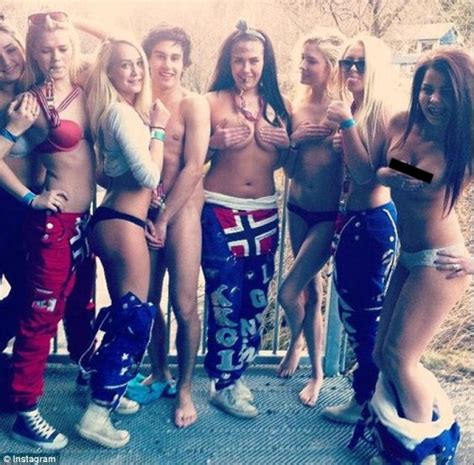 los chicos noruegos y su escandalosa fiesta de egresados eldoce tv
