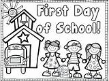 School Back Welcome Coloring Pages Colouring Printable Getdrawings sketch template
