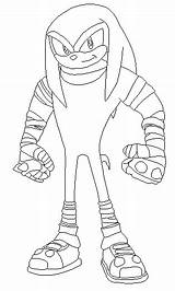 Sonic Knuckles Echidna Getdrawings sketch template