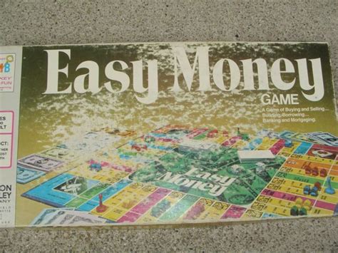 Vintage 1974 Easy Money Board Game 4620 By Milton Bradley ~ Complete