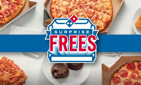 dominos surprise frees giveaway