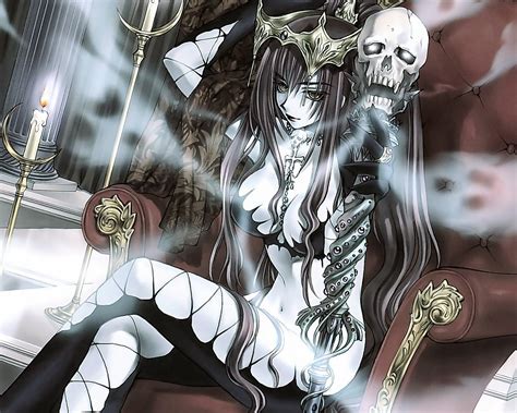 Anime Dark Girl Queen Wallpaper From Dark Wallpapers We