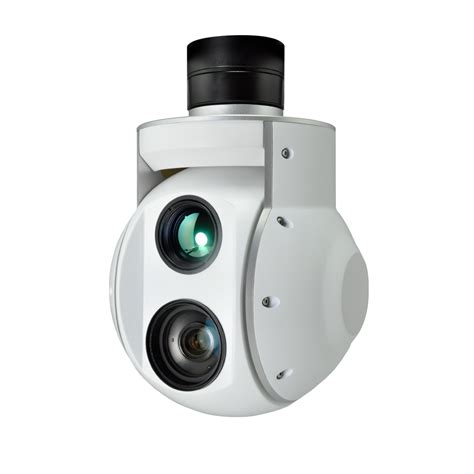 utir  zoom eo ir dual sensor object tracking camera gimbal mugin uav