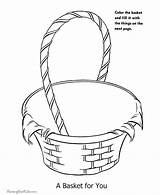Easter Coloring Basket Pages Empty Crafts Kids Bushel Kid Occasions Holidays Special Printable Color Baskets Part Printing Help Craft Template sketch template