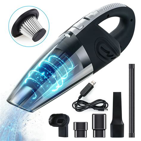 liphom hand vacuum cordless handheld vacuum cleaner  powerful car vacuum cleaner quiet dry