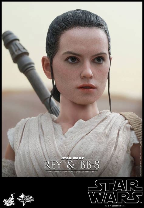 star wars the force awakens rey and bb 8 hot toys revealed rey star