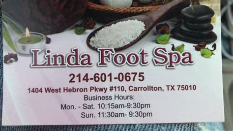 linda foot spa  reviews   hebron pkwy carrollton texas