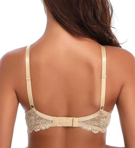 online store deyllo women s push up lace bra comfort padded underwire