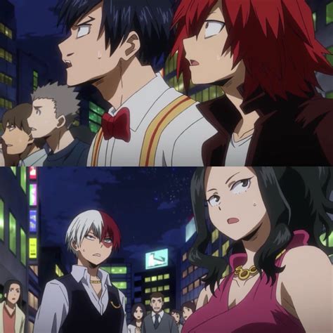 Tenya Iida Kirishima Eijirou Todoroki Shouto And Yaoyorozu