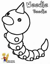 Coloring Pages Weedle Pokemon Pikmin Printable Colouring Color Sheets Usa Choose Board sketch template