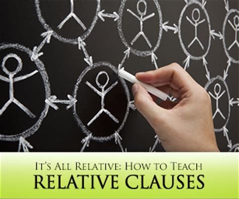 relative   teach relative clauses