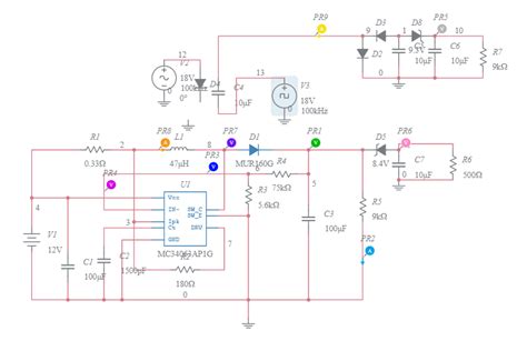 step  converter mc multisim