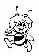 Coloring Maya Bee Pages Colouring Cartoon Clipart Kids Cliparts Bees Walking La Printable Bij Adult Adults Find Clip Library Favorites sketch template