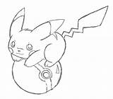 Pikachu Pokemon Pokeball Bestappsforkids Pickachu Coloringhome Learn Imprimer Thunderbolt Template sketch template