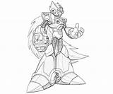 Megaman Bosses sketch template
