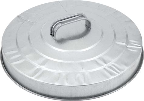 amazoncom behrens  manufacturing  galvanized steel locking lid   gallon