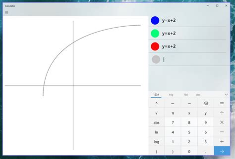 windows  calculator embraces open source  graphing mode winbuzzer