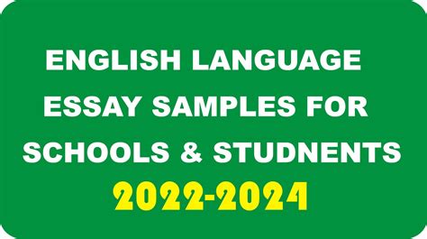 bece english essay samples check   guidelines  learnritehere