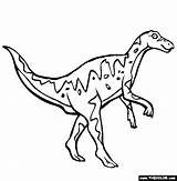 Kolorowanki Stygimoloch Dinozaury Edmontosaurus Zwierzęta sketch template