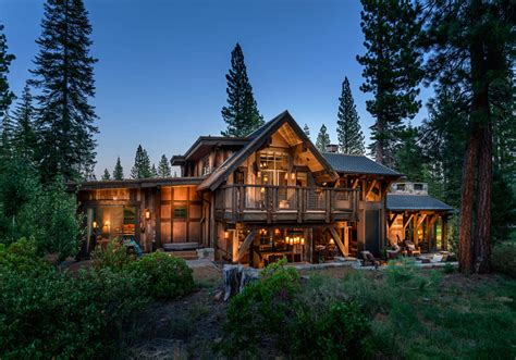 mountain cabin overflowing  rustic character  handcrafted beauty