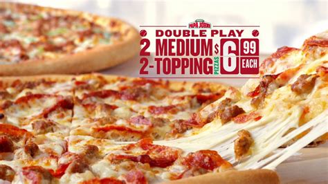 2 Medium 2 Topping Pizzas For 6 99 Each Youtube