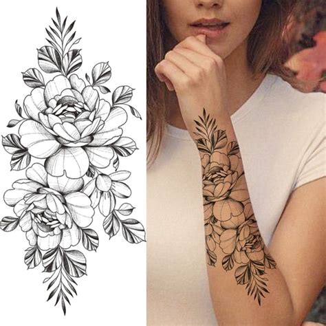 tattoo avant bras girls temporary tattoos flower branding tattoo