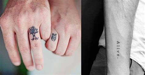 small tattoo ideas  men small badass tattoos  guys