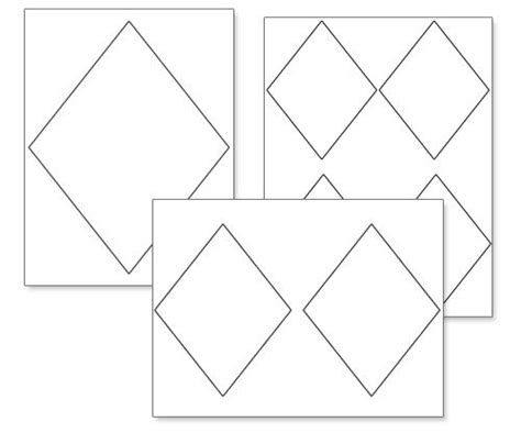 pin  shapes  templates printables