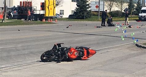 47 year old motorcyclist killed after collision with truck in vaughan
