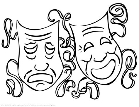 mask coloring pages coloring page blog