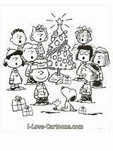 Christmas Coloring Charlie Brown Clipart Pages Snoopy Peanuts Characters Printable Kids Color Print Clip Cartoon Sheets Tree Library Clipground Popular sketch template