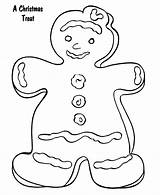 Coloring Christmas Pages Gingerbread Sheets Cookies Man Theme Colouring Cookie Print Printable Color Treats Sheet Template Activity Kids Clipart Templates sketch template