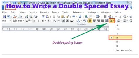 double space  microsoft word  applce vseday