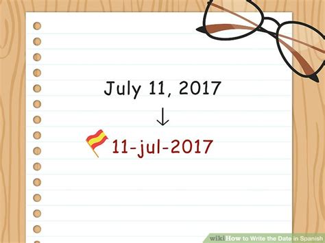 5 ways to write the date in spanish wikihow