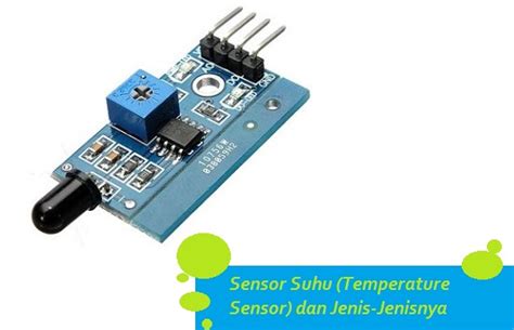 sensor suhu temperature sensor  jenis jenisnya siddix