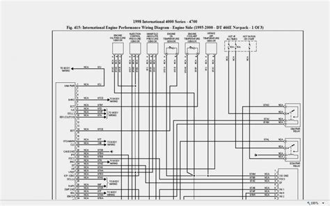 wiring diagram international  series  international trucks service manuals