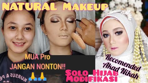 Tata Rias Pengantin Solo Putri Hijab Modifikasi Makeup Untuk