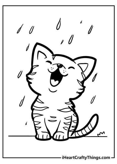 kitten coloring pages cat coloring book cat coloring page coloring