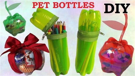 diy creative ways  reuse recycle plastic bottles part  youtube