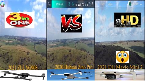 dji mavic mini   hubsan zino pro   sg drones full hd video review
