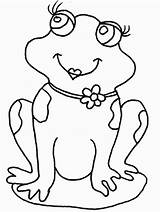 Coloring Pages Frogs Printable Popular sketch template