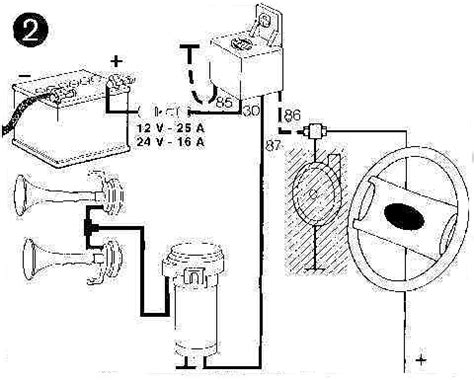 fiamm air horn wiring diagram wiring diagram pictures