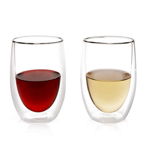 Eparé Wine Glasses Set Of 2 Insulated Double Walled