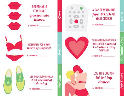 23 Love Coupon Book Ideas For Valentine S Day
