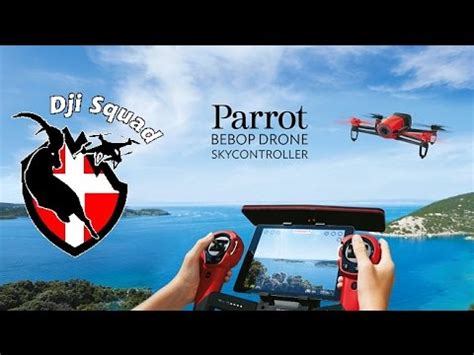 parrot bebop drone skycontroller tutoriel youtube