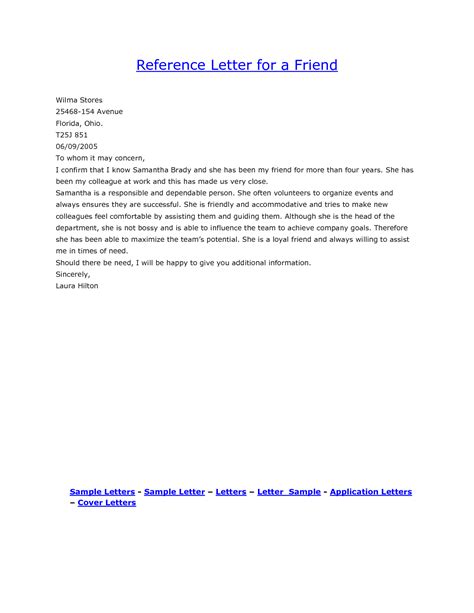 tenant reference letter  friend invitation template ideas